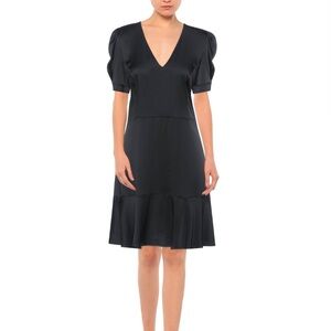 NWT Satin black dress